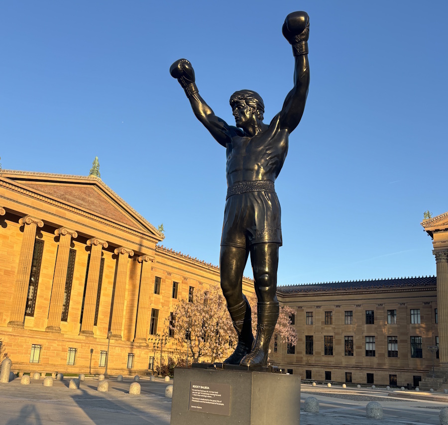 Rocky Statue at CBC Philadelphia